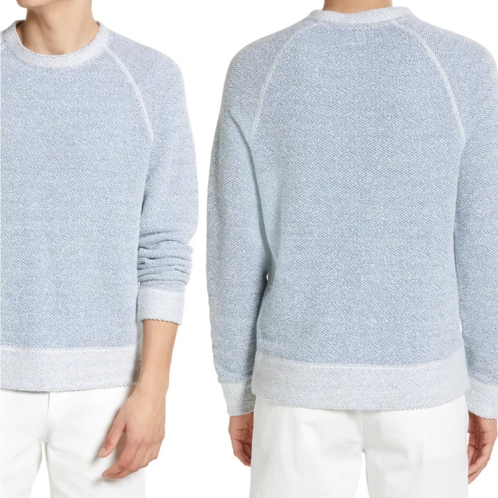 Men's Whitewater Cotton Crewneck Sweater
FAHERTY
